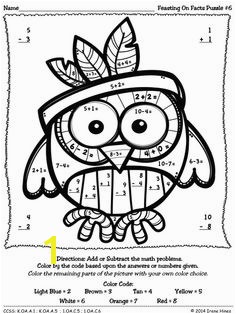 1st Grade Math Coloring Pages Download This Freebie Color by Number From My Blog It Es From My