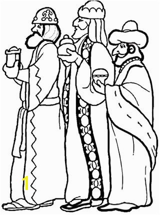 3 Wise Men Coloring Page to See Printable Version Of 3 Wise Men Coloring Page