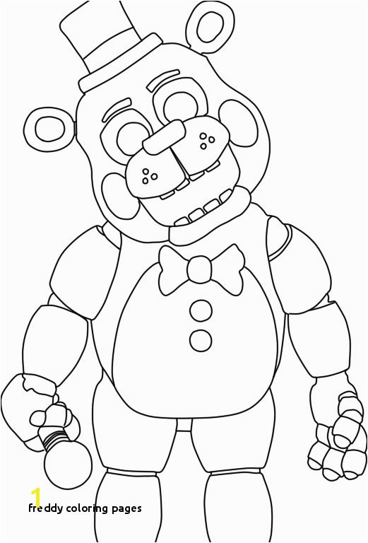 Freddy Coloring Pages Five Nights at Freddys Coloring Pages Google Search