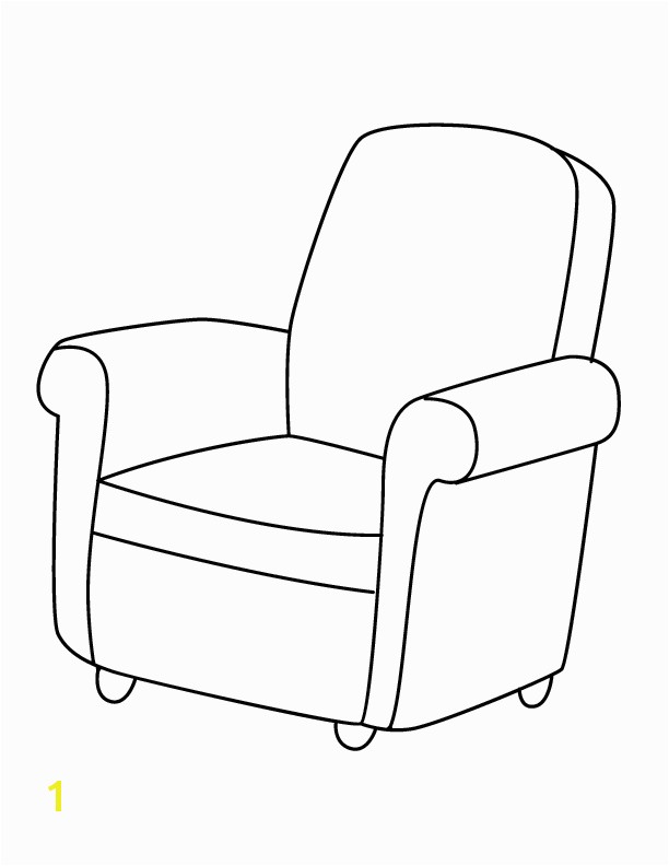 coloring pages chair 44