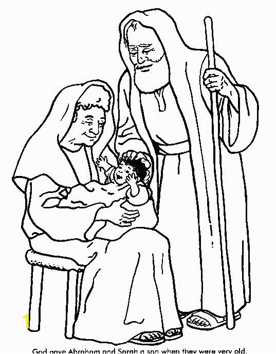Abraham and Sarah Have A Baby Coloring Page Abraham and Sarah Have A Baby Coloring Page the Promise Pages Best