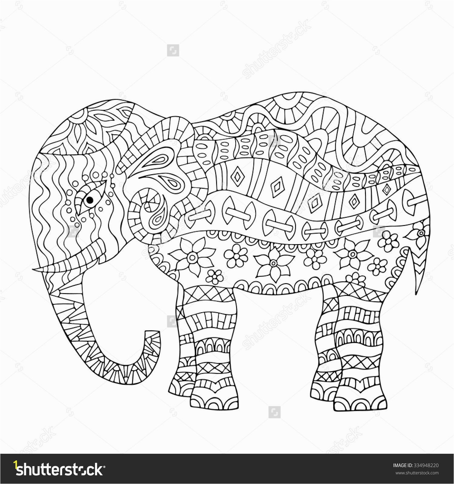 Abstract Elephant Coloring Pages for Adults Willpower Abstract Elephant Coloring Pages for Adults asian Bing