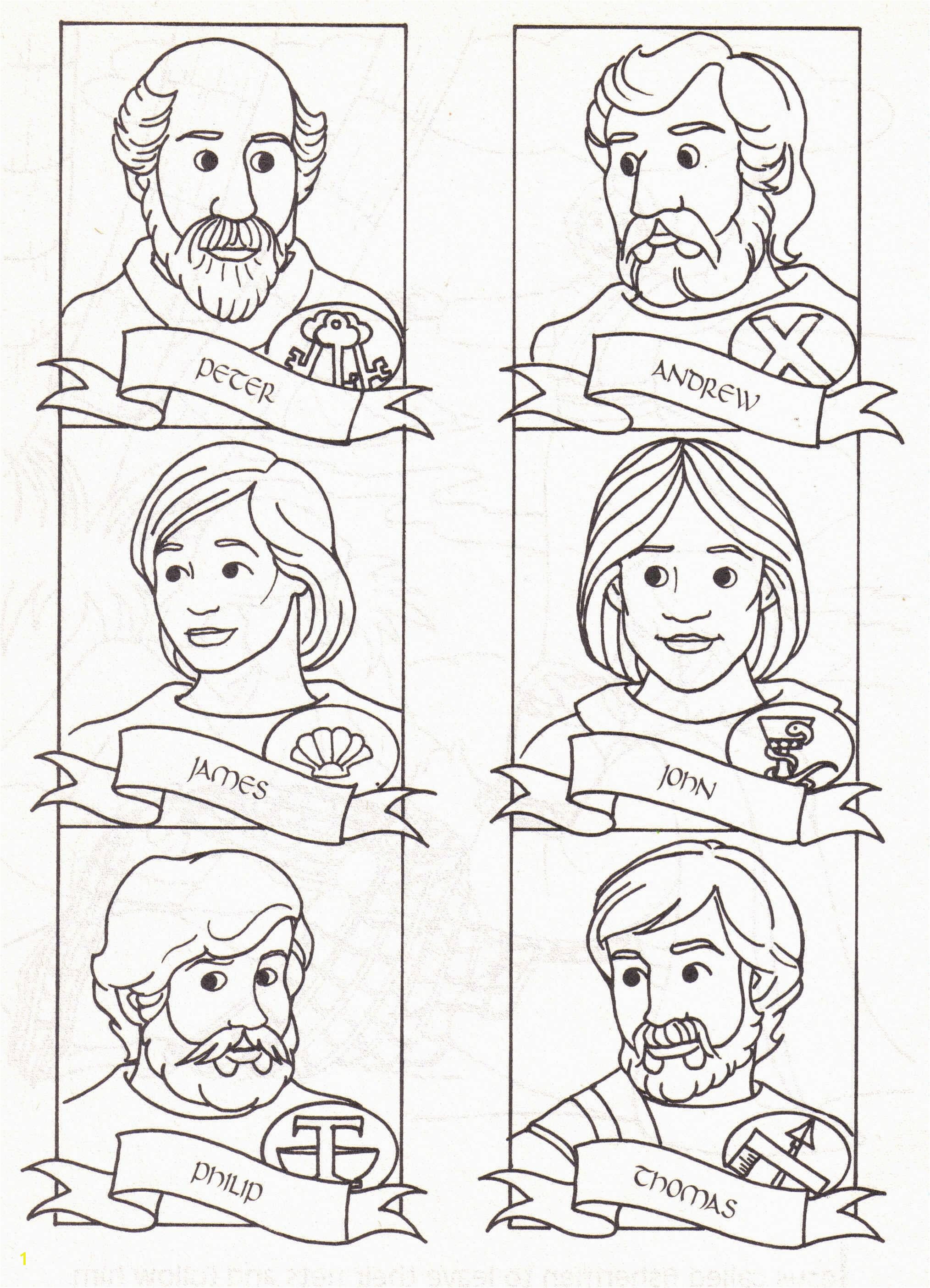 Acts the Apostles Coloring Pages New 12 Disciples Coloring Page Download I Was Thinking About