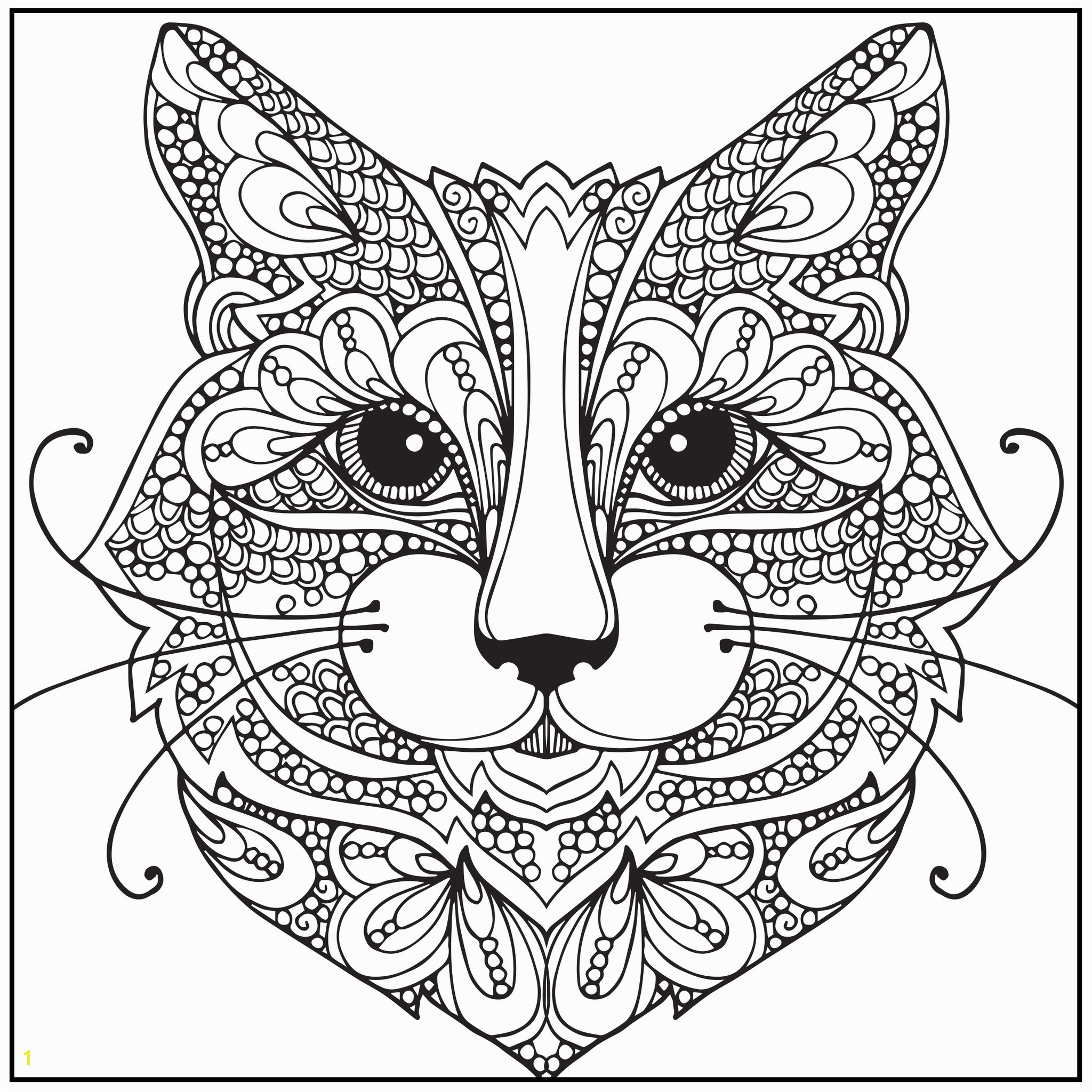 28 Collection Detailed Cat Coloring Pages High Quality Free