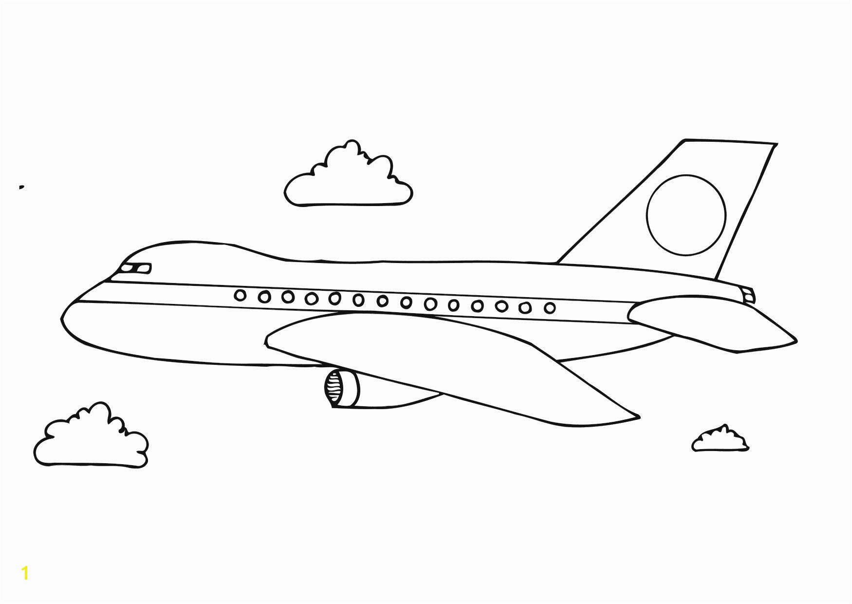 s of Airplane Coloring Pages