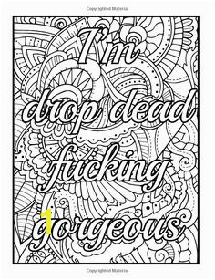 adult coloring pages quotes swear words free Adult Coloring Pages