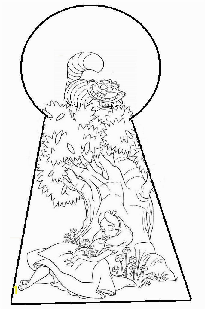 Alice In Wonderland Coloring Pages Tim Burton Activity Page Book What S In Your Wonderland Have Kids Draw Stamp