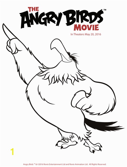 Angry Birds Coloring Pages for Learning Colors Free Angry Birds Coloring Pages Printables