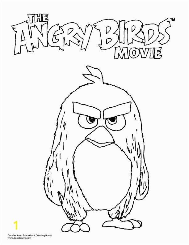 Angry Birds Movie Coloring Pages Angry Birds Movie Coloring Sheet