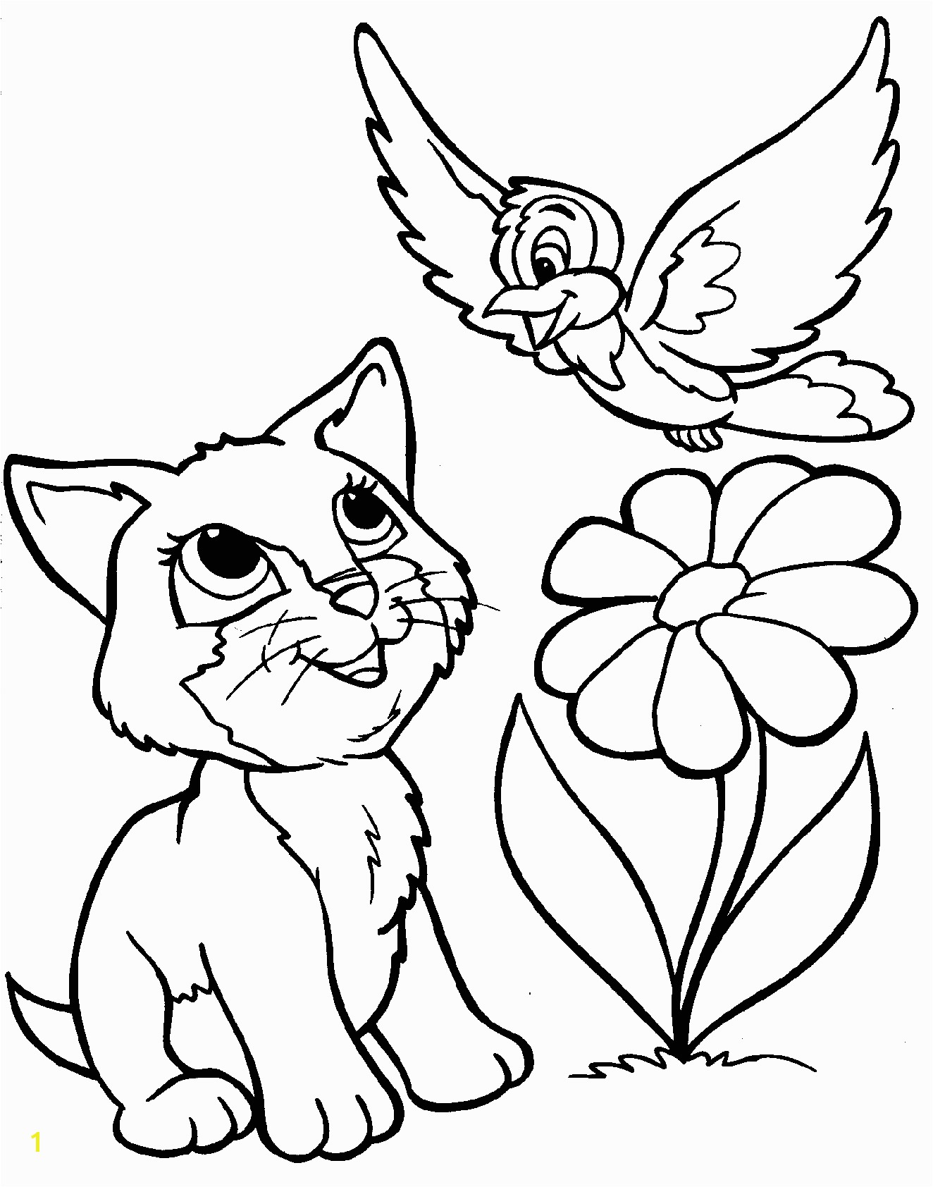 Animal Coloring Pages Printable Awesome Flower Animal Coloring Pages Collection