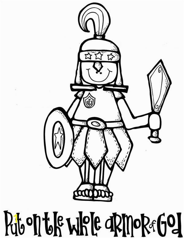 Armor Of God Coloring Pages Armor God Coloring Pages Fresh Full Armor God Coloring Page