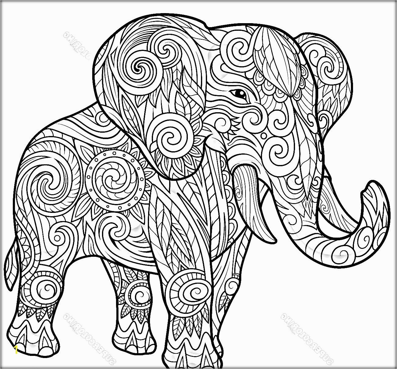 indian elephant coloring pages printable