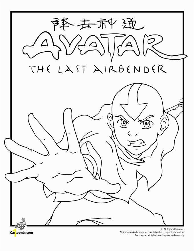The Last Airbender Coloring Pages