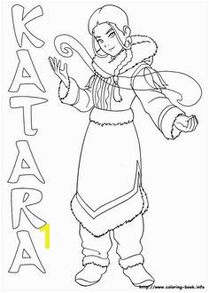 Avatar the last airbender coloring picture