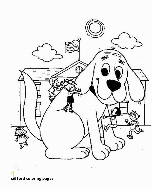 Baby Clifford Coloring Pages 30 Clifford Coloring Pages