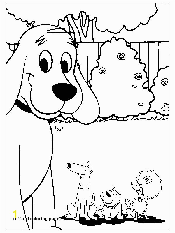 30 Clifford Coloring Pages