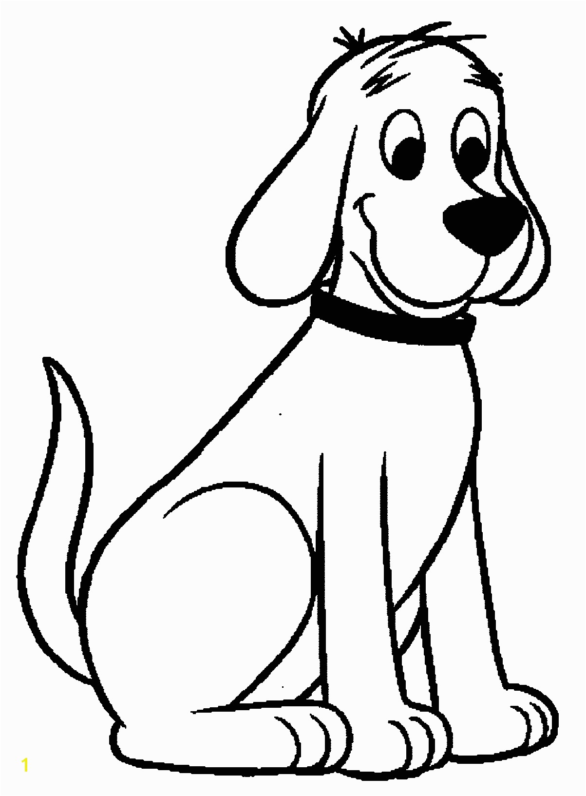 Baby Clifford Coloring Pages Clifford the Big Red Dog Coloring Pages Wecoloringpage