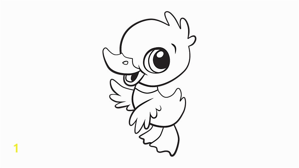 Baby Duck Coloring Pages to Print Baby Duck Coloring Printable