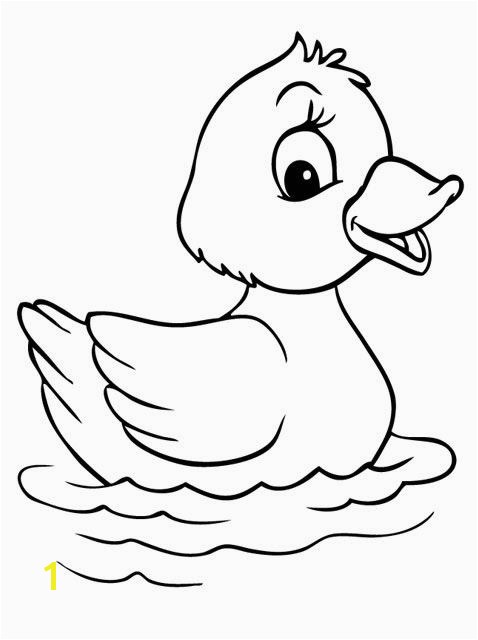 Baby Duck Coloring Pages to Print Download Free Printable Cute Baby Duck Coloring Pages to Color