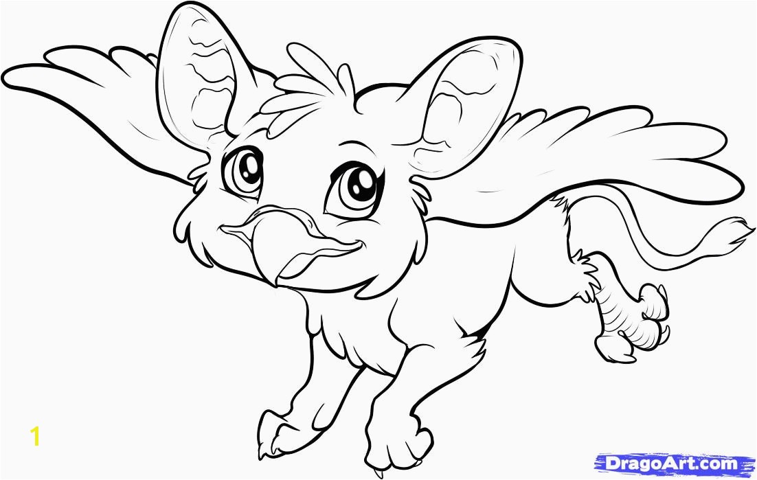 Baby Dragon Coloring Pages