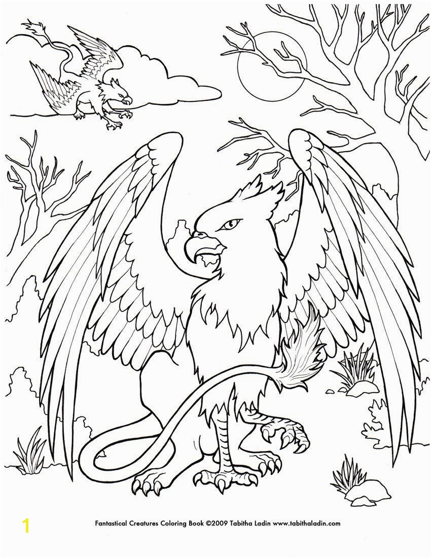 Coloring Pages Griffin
