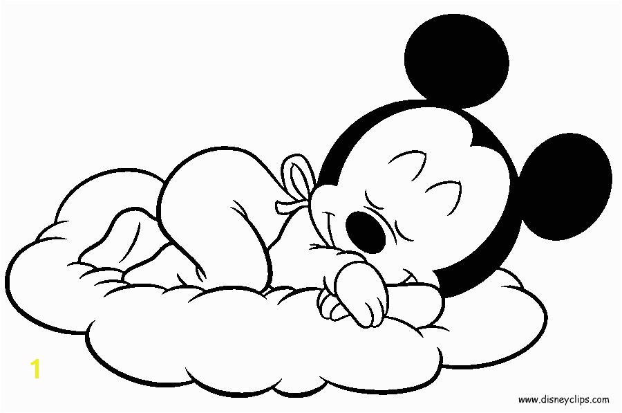 Baby Minnie Mouse Coloring Pages Baby Mickey Mouse Coloring Pages