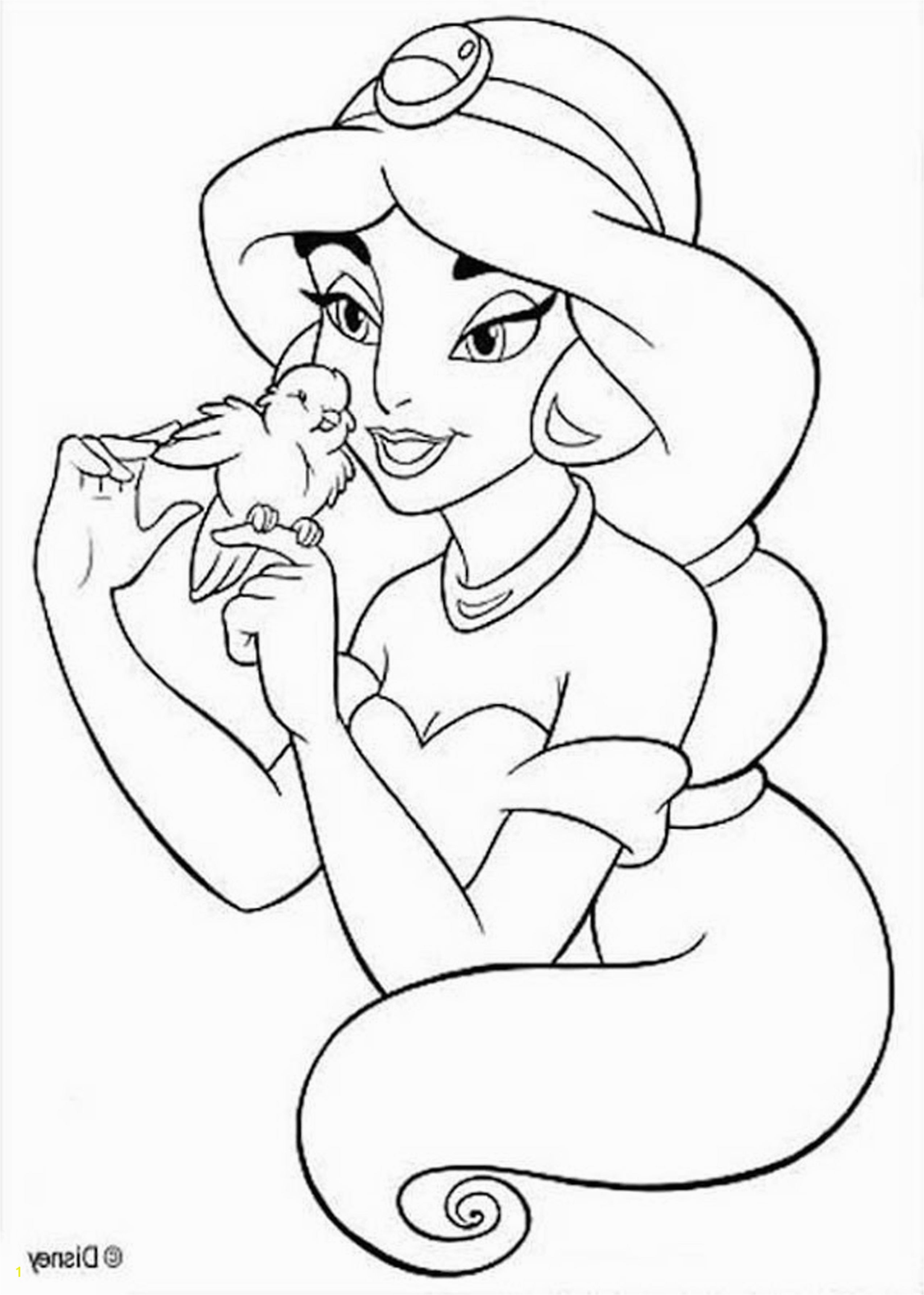 Baby Princess Jasmine Coloring Pages Online Disney Coloring Pages Printable Kids Colouring Pages