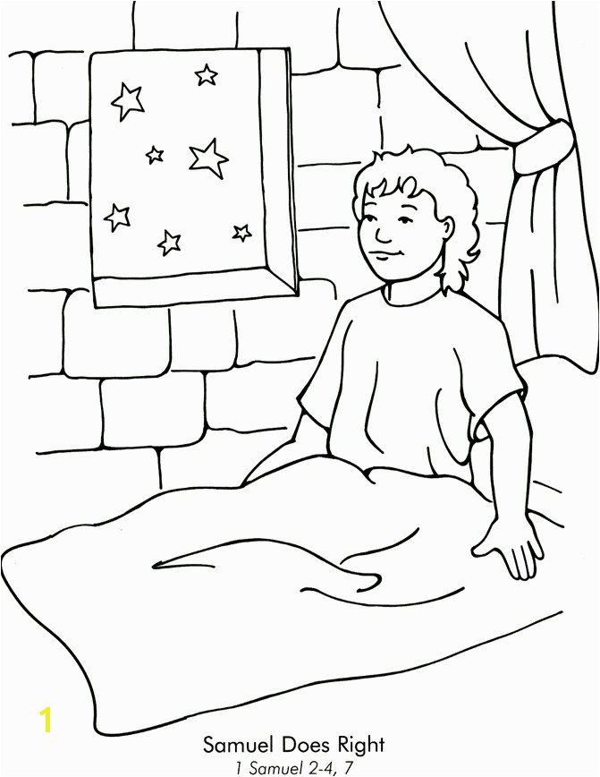 Baby Samuel Coloring Page God Calls Samuel Color Page Sunday School Pinterest