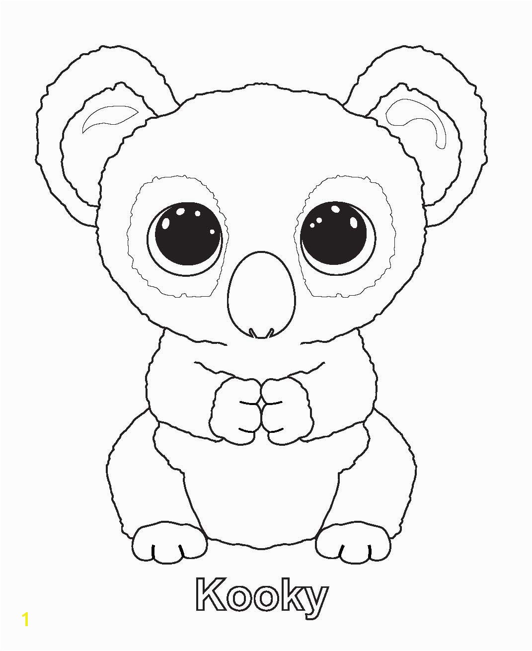 Ty beanie boo coloring pages and print for free