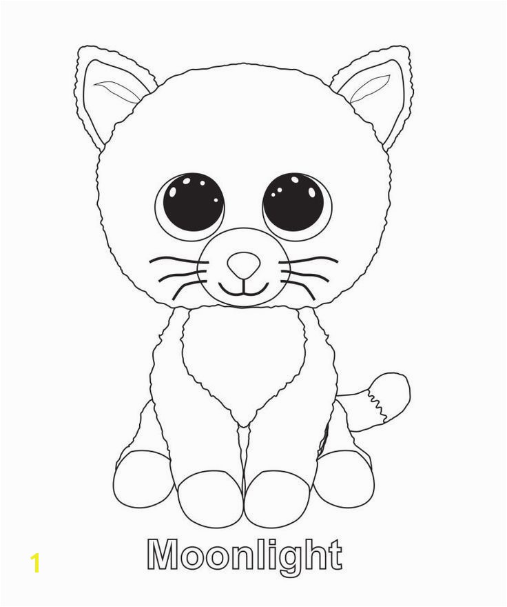 Beanie Boo Coloring Pages Only Ty Beanie Boo Coloring Pages and Print for Free