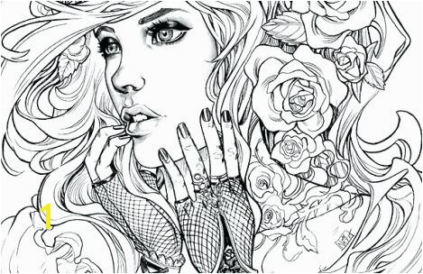 Best Coloring Pages for Adults People Coloring Pages Girl Coloring Pages Best Black and White