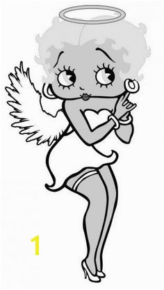 Baby Betty Boop Coloring Pages