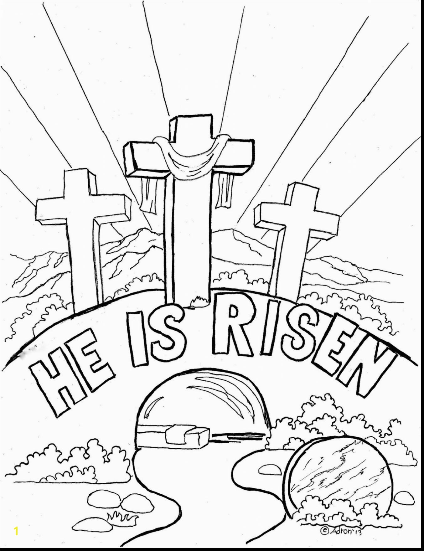 Bible Coloring Pages Jesus Resurrection Jesus Resurrection Coloring Page Fresh Easter Coloring Pages Jesus