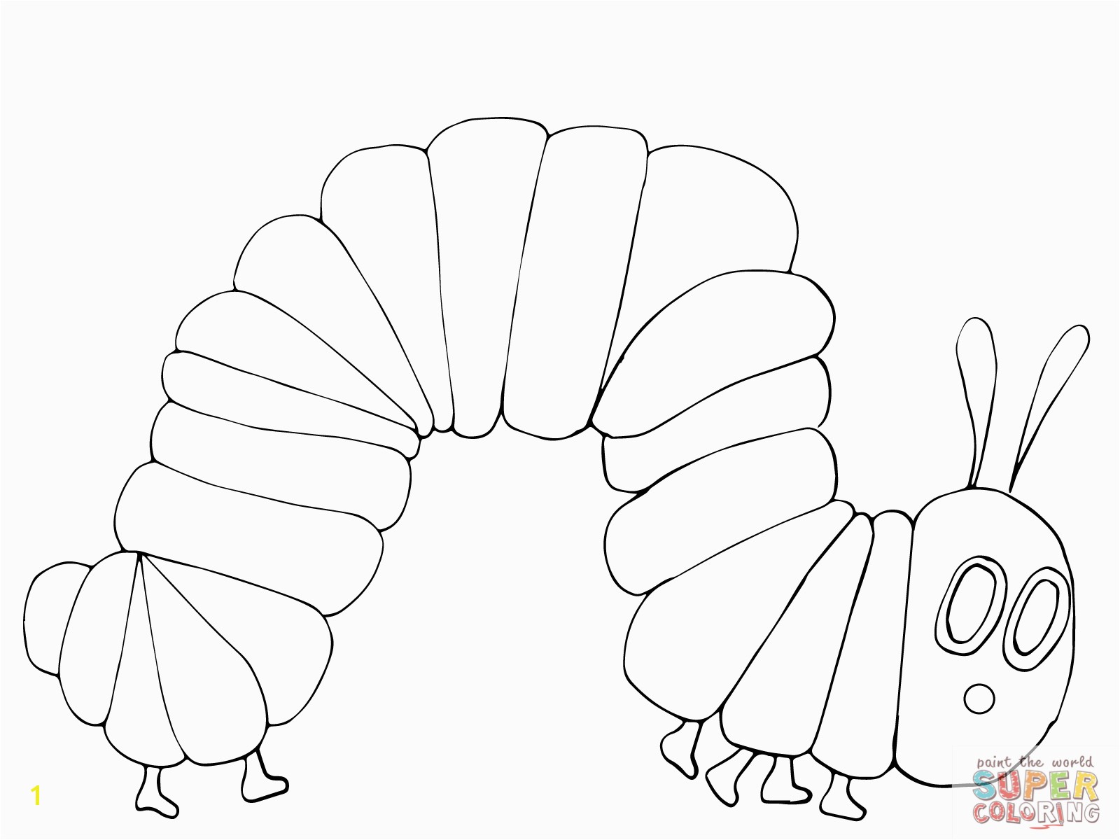 Very Hungry Caterpillar Coloring Pages To Download And Print For