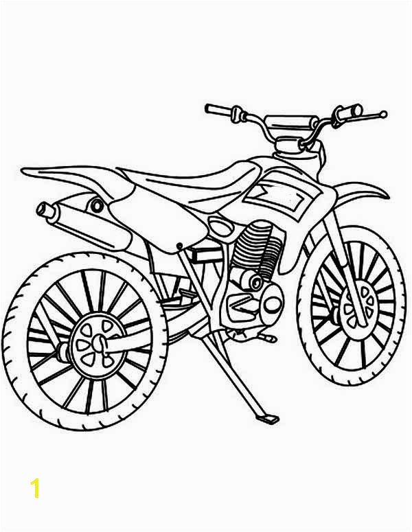Dirt Bike Coloring Pages Best How to Draw Dirt Bike Coloring Page Dirt Bike