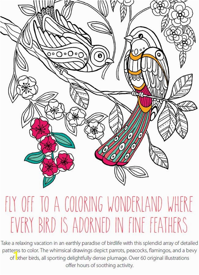Bird Of Paradise Coloring Page Keep Calm and Color Birds Of Paradise Coloring Book