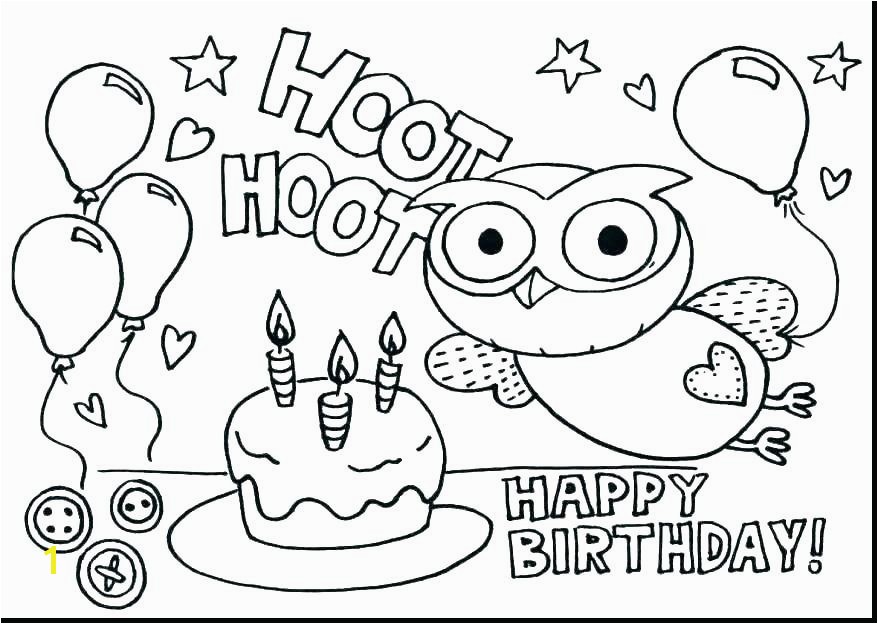 Happy Birthday Coloring Pages Happy Birthday Pages To Color Happy Birthday Coloring Pages To Print