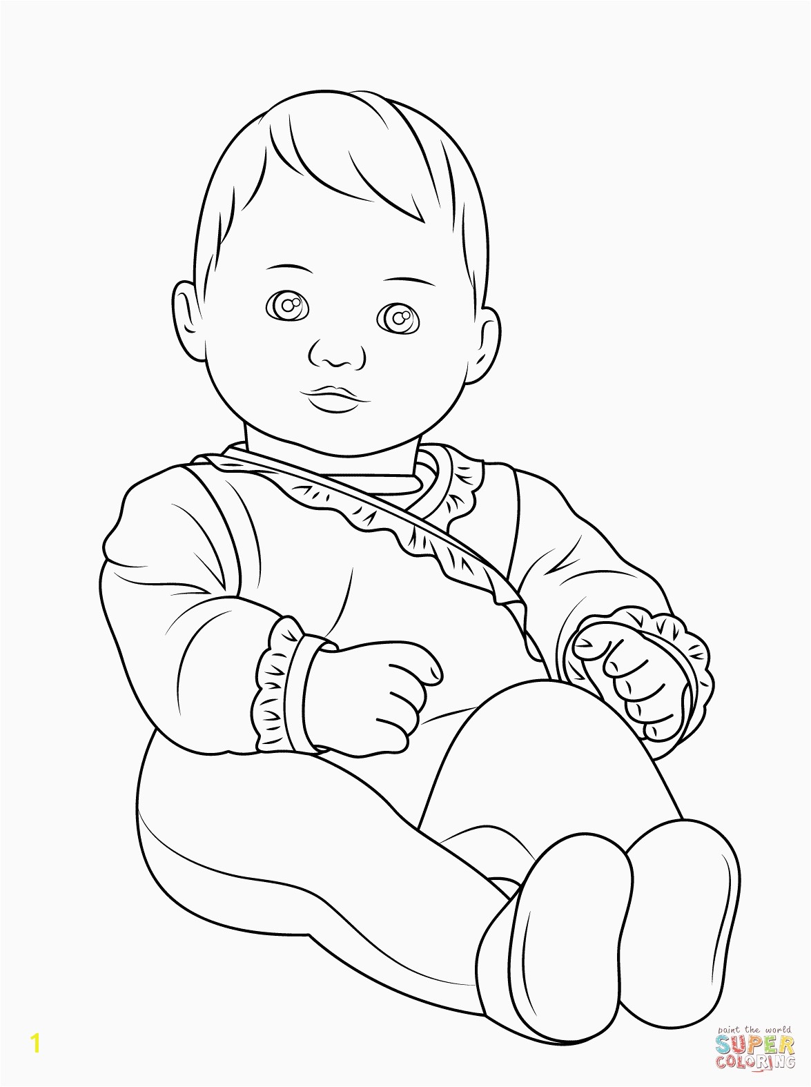 April Showers Coloring Pages Inspirational American Girl Bitty Baby Coloring Page