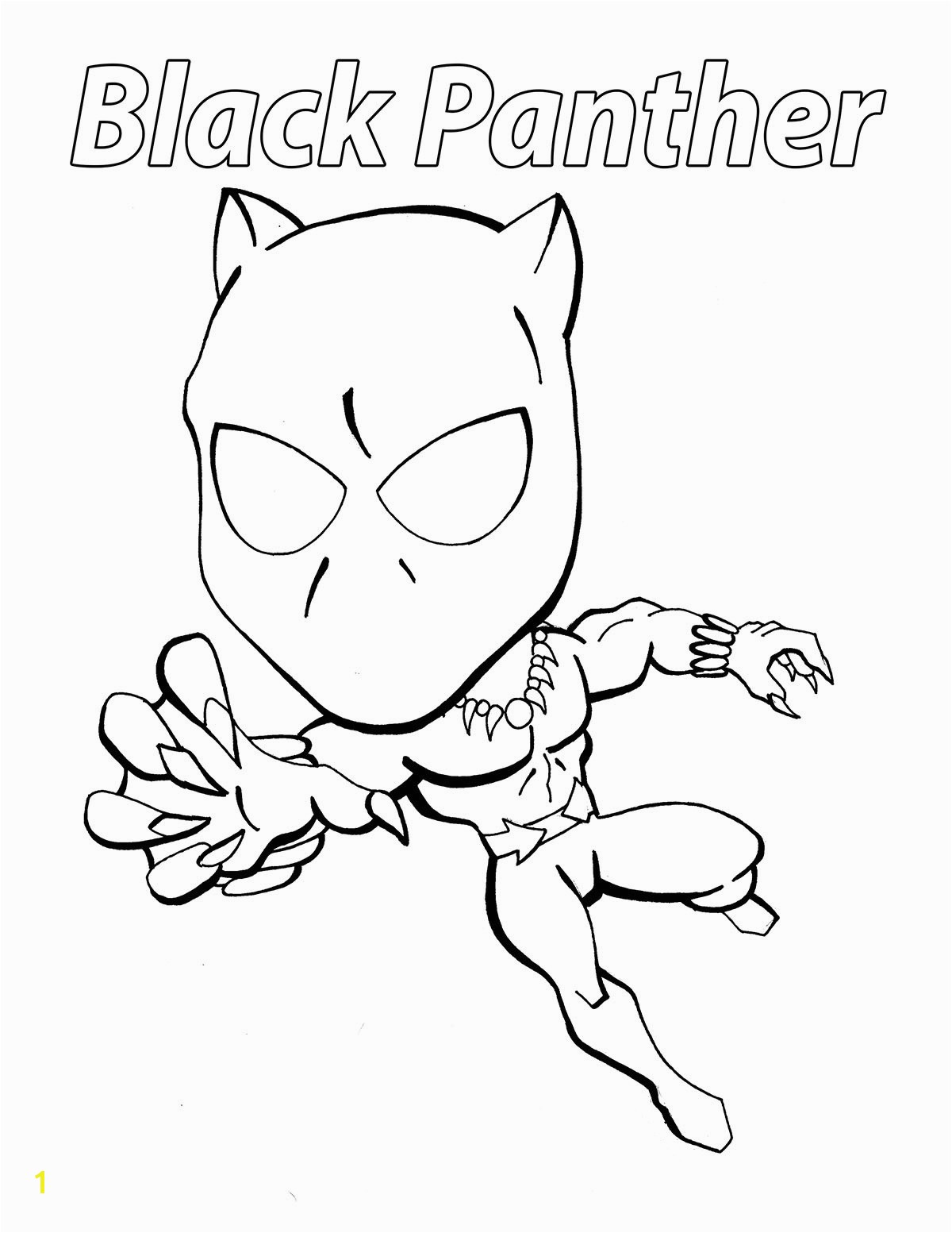 Black Panther Superhero Coloring Pages Marvel Black Panther Coloring Pages Download