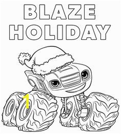 Blaze And The Monster Machines Coloring Pages