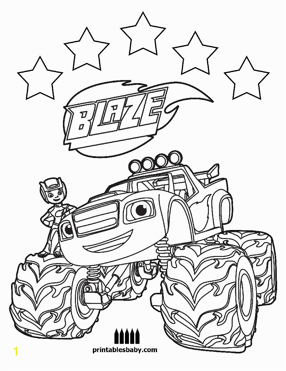 Blaze and the Monster Machines Nick Jr Coloring Pages Focus Blaze Coloring Pages Simplified and the Monster Machine Best