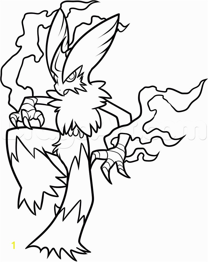 Pokemon Mega Blaziken Coloring Pages Collection 16 P Page