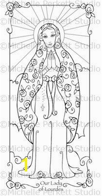 Blessed Mother Coloring Page Our Lady Of Consolation Coloring Page the Patron Saint Of Ohio Usa