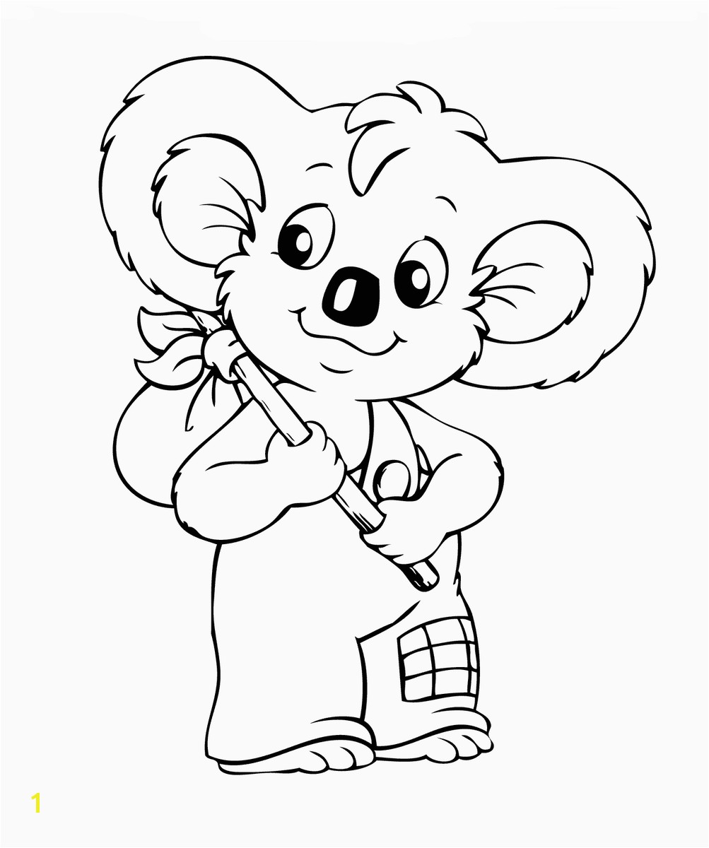 blinky bill coloring3