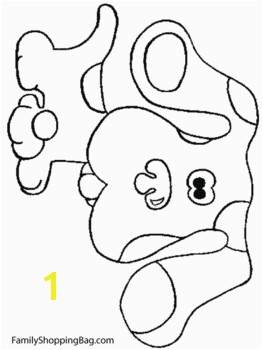 Blues Clues Dog Blues Clues Coloring Pages Free Printable Ideas from Family Shoppingbag