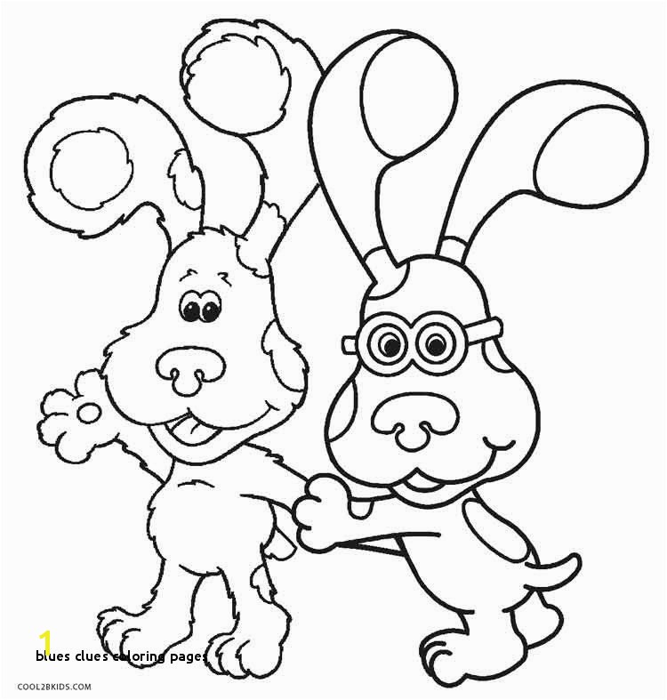 Blues Clues Coloring Pages Blues Clues Coloring Pages Unique Picture