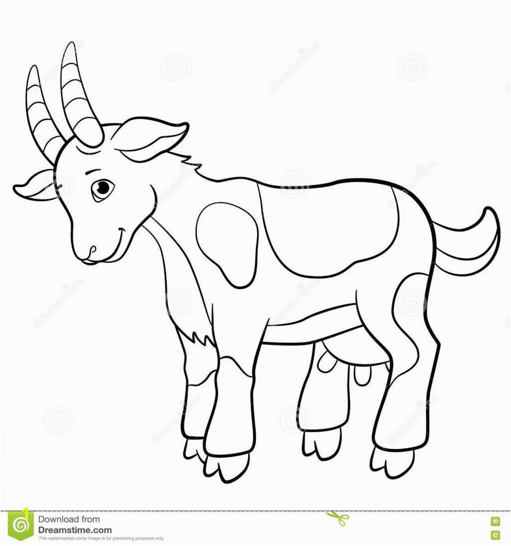 Boer Goat Coloring Pages Boer Goat Coloring Pages Fresh Fresh Baby Goat Coloring Pages with