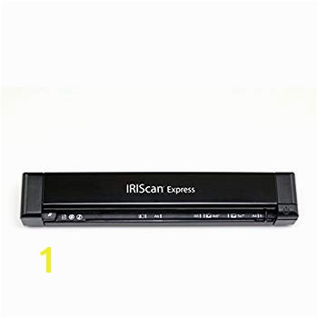 IRISCan Express 4 Portable Mobile Document Image Portable Color Scanner USB Powered