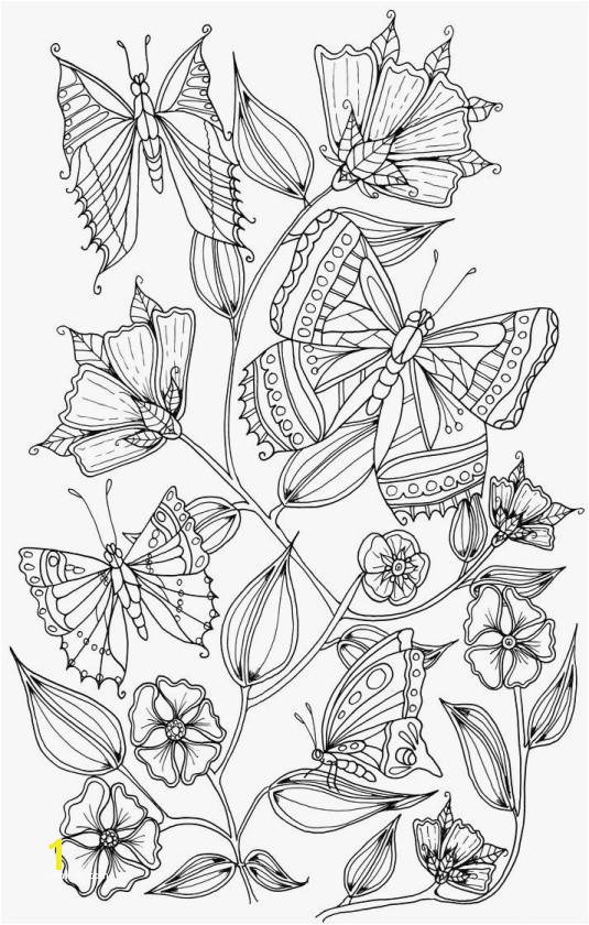 Butterflies Coloring Pages butterflies Coloring Pages Fetching Fresh Coloring Pages Line New