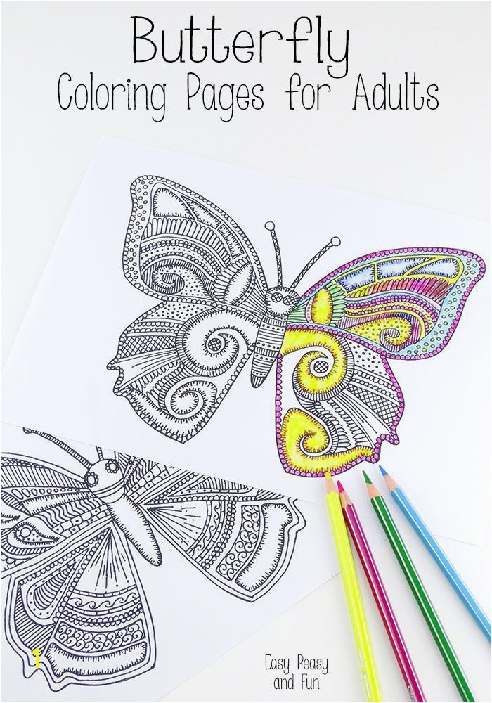 Butterflies Coloring Pages Detailed butterfly Coloring Pages Inspirational butterfly Coloring